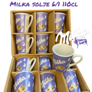Set šolja 6/1 Milka