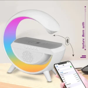 WBA - Wireless punjač, bluetooth zvučnik i ambijentalna lampa