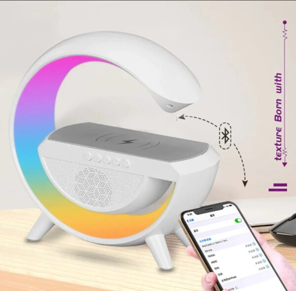 WBA - Wireless punjač, bluetooth zvučnik i ambijentalna lampa
