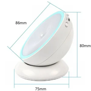 ZIDNA ROTIRAJUĆA LED LAMPA SA SENZOROM POKRETA