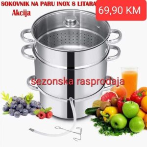 Sokovnik na paru 8 litara