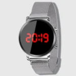 Ženski digitalni sat Silver