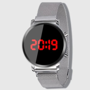 Ženski digitalni sat Silver