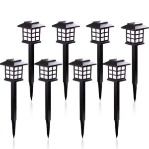 Vanjska solarna LED lampa - 6 komada