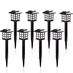 Vanjska solarna LED lampa - 6 komada