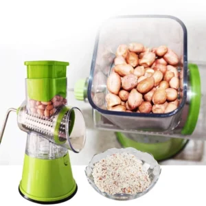 Tabletop drum grater