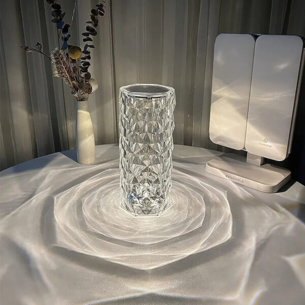Rose diamond USB lampa