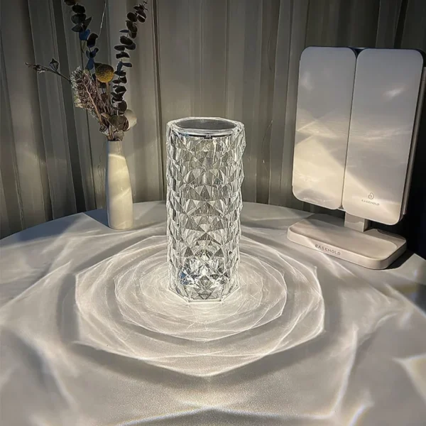 Rose diamond USB lampa