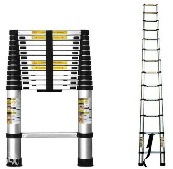 TELESKOPSKE ALUMINIJUMSKE LJESTVE 3,8M DUŽINE