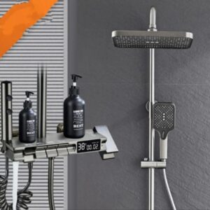 Digitalni usponski tuš+baterija + higijenski tuš CRNI DISPLEJ